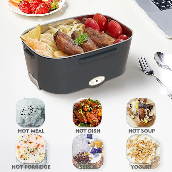 Portable Heated Lunch Box