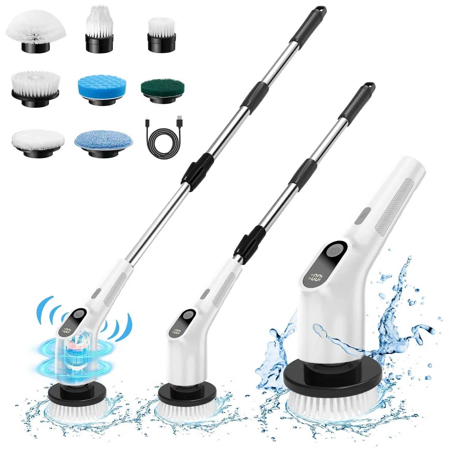 Effortless Electric Cleaning Brush