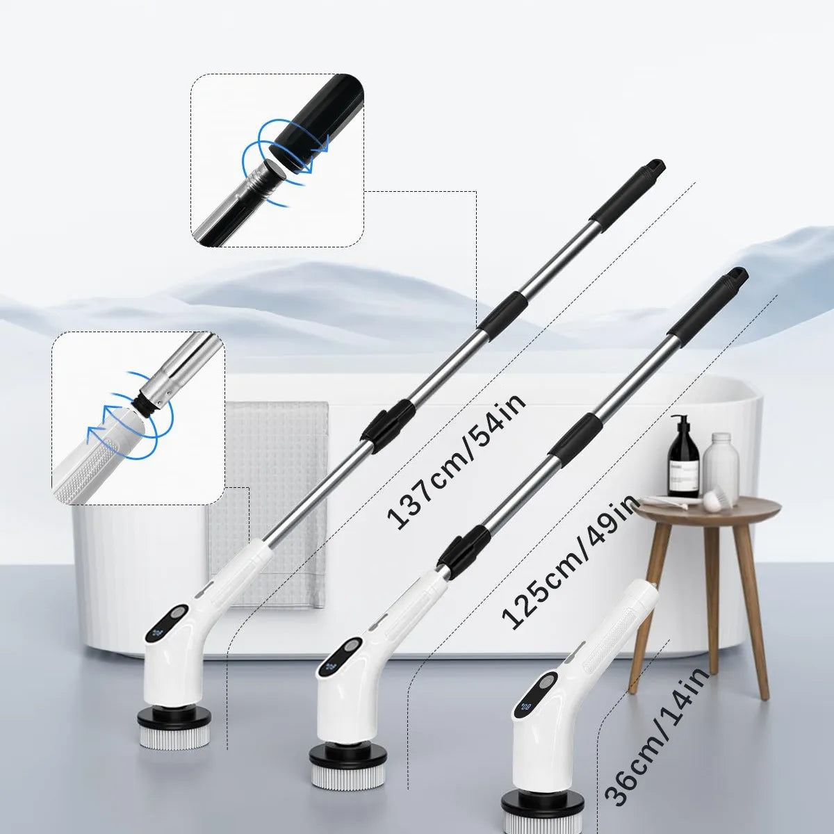 Effortless Electric Cleaning Brush